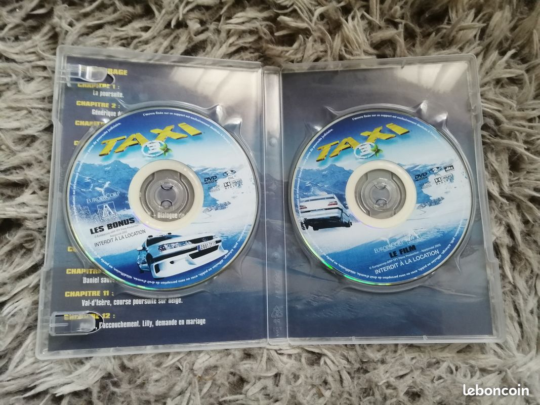 DVD Film "Taxi 3" Edition Collector 2 DVD (Film+Bonus) Boitier + fourreau (image 3)