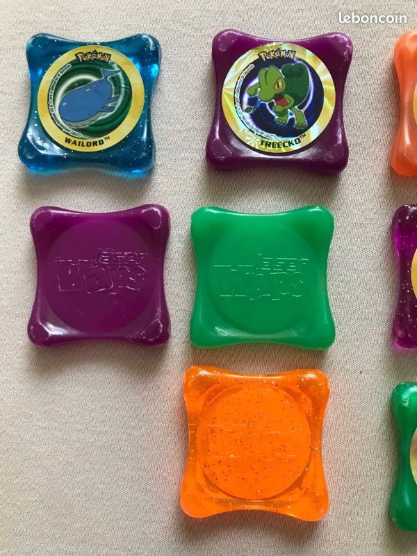 Lot de 10 WAPS - POKEMON ,très bon état (image 4)