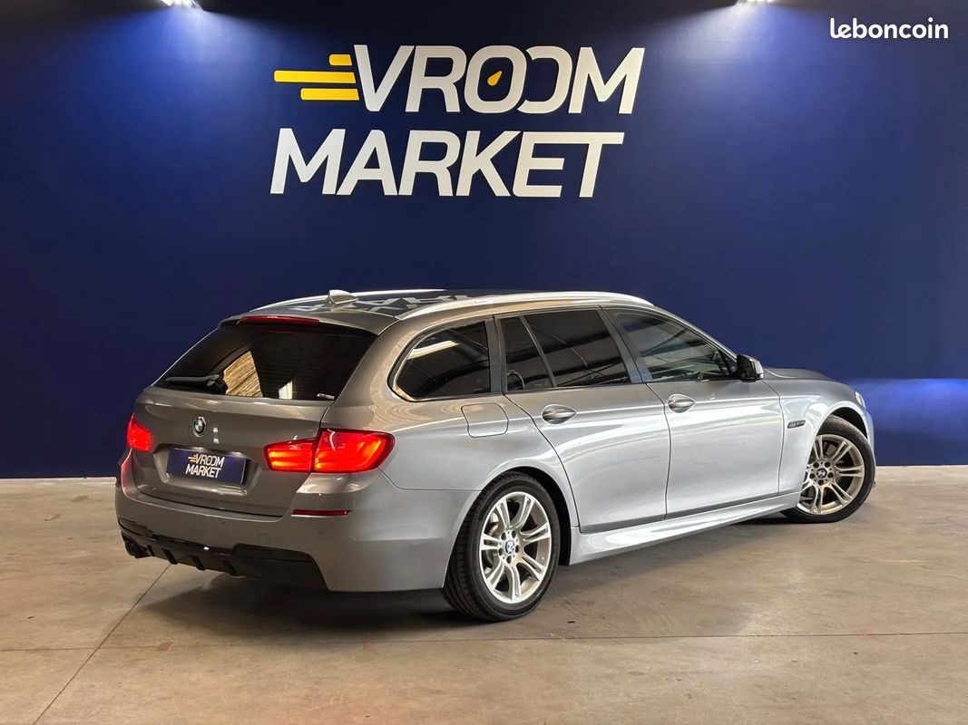 BMW Série 5 Touring 530D 258 ch M Sport, propulsion – 2013 – Suivi complet – Boîte auto – Soft Close – Caméra de recul – Sièges électriques (image 3)