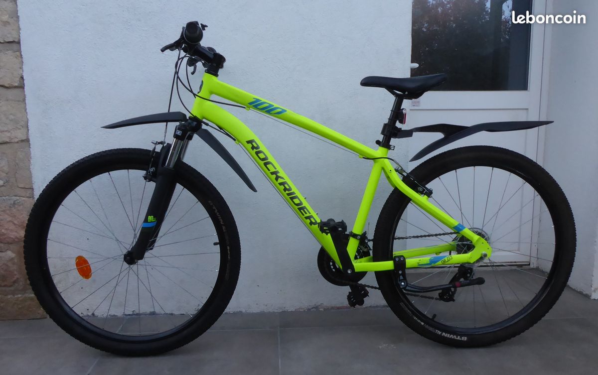 24 Pouces Vtt Decathlon Jaune Fluo Velo Decathlon Btwin Jaune Fluo