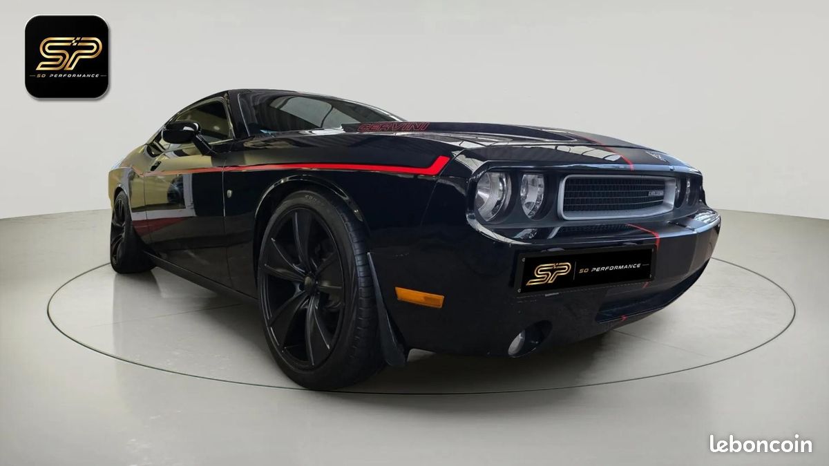 Dodge CHALLENGER 3.6 V6 * Cervini * Boîte Automatique * Cuir * CarPlay * Android Auto * Jantes 20" (image 9)