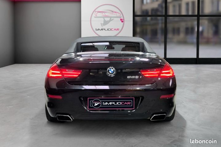 BMW SERIE 6 (F12) CABRIOLET 650I 407 EXCELLIS BVA8 407Ch - Garantie 12 mois (image 7)