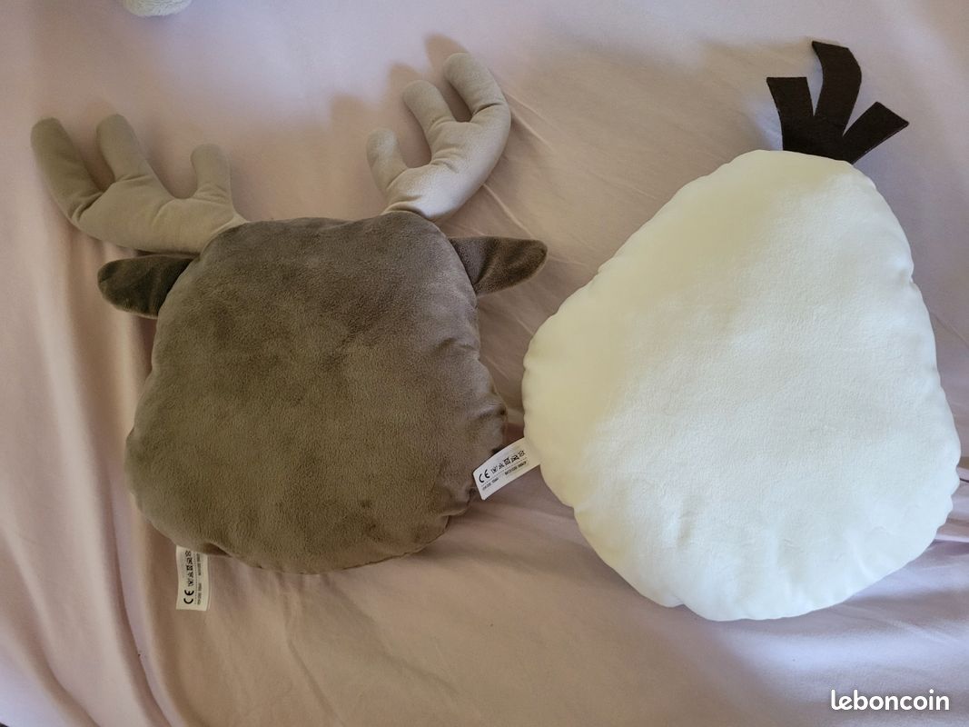 Peluche coussin reine des neige (image 2)