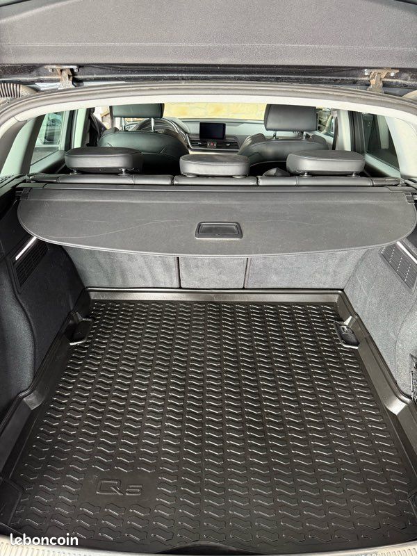 1°Main Garantie 12 mois Audi Q5 II 2.0 TDI 163 ch Design quattro S tronic 7 / Écran multimédia / GPS / Keyless / Hayon électrique / Radar avant et arrière / Xénon / CarPlay* Full suivi Audi Origine🇫🇷 (image 13)