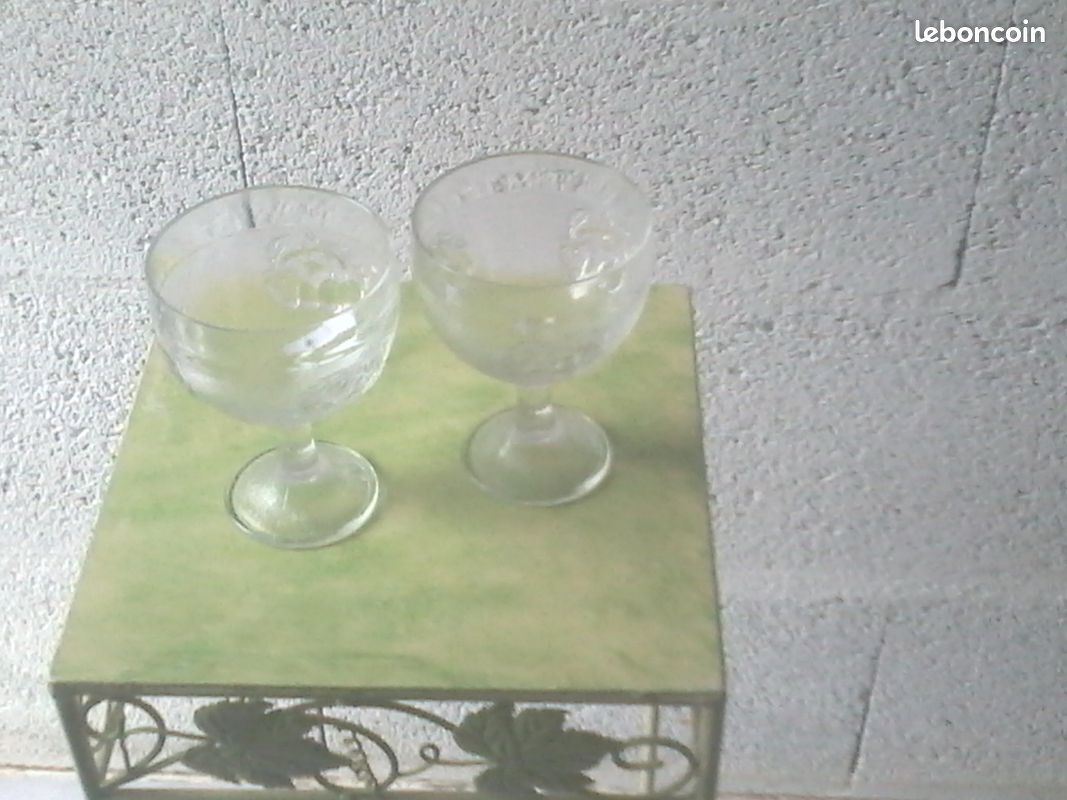Duo de coupe en cristal (image 2)