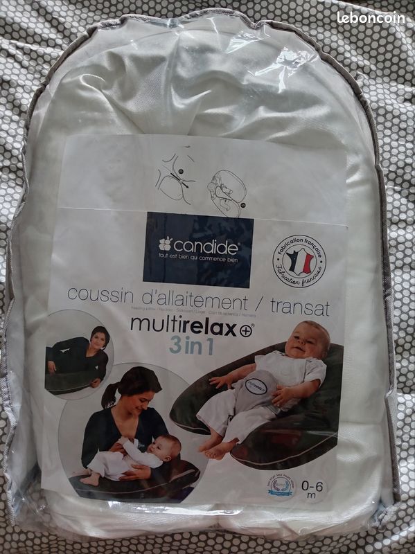 Coussin d'allaitement 3 en 1 Candide (image 1)