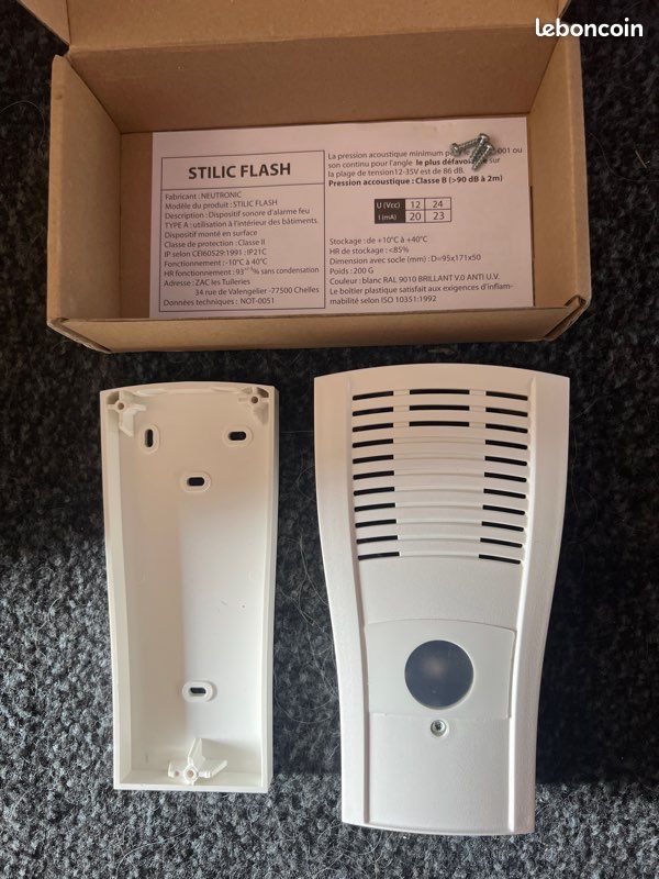 Avertisseur sonore étanche radio ALTO-E-RF3 - Alarme incendie Type 4 Avertisseur sonore étanche radio ALTO-E-RF3 - Alarme incendie Type 4