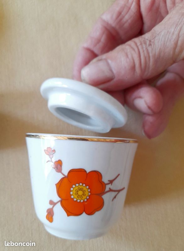 Ancienne Dinette En Porcelaine Pour Enfant – France – Déco Fleurie