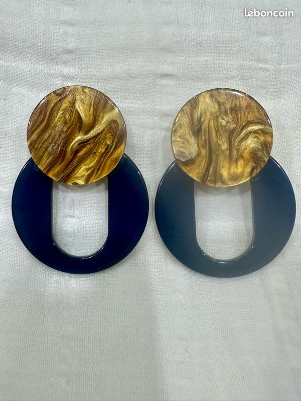 Boucles fantaisies oreilles percées (image 5)