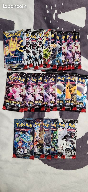 Lot Cartes Pokémon Full Set SV4a Mini Shiny 129 Cartes