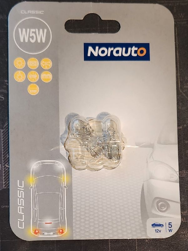 2 Ampoules W1,2W NORAUTO Classic - Norauto
