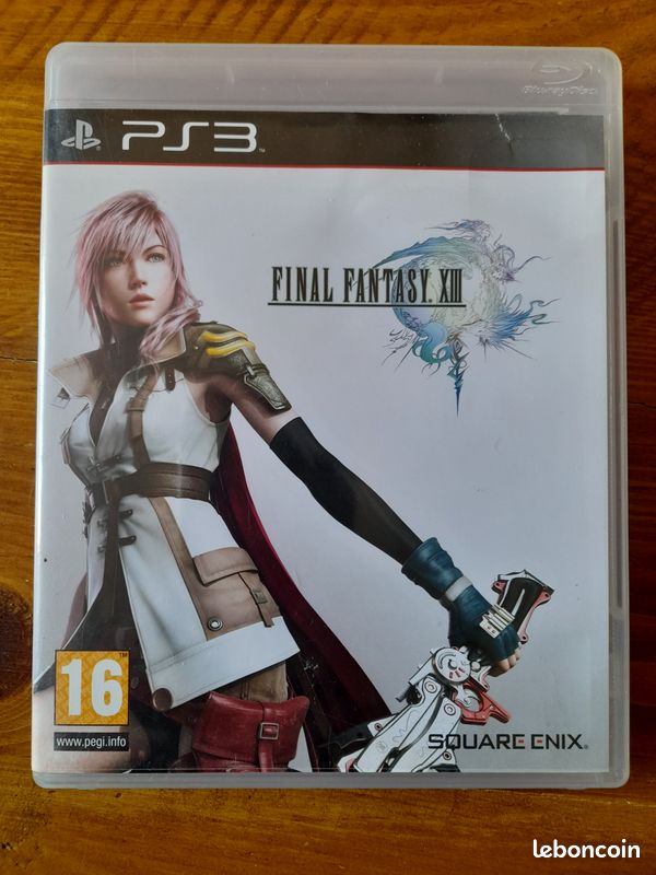 Jeu Final Fantasy XIII (13) Pour PlayStation 3 (PS3) - Version Française - Boîte Et Notice Incluses - Très Bon État