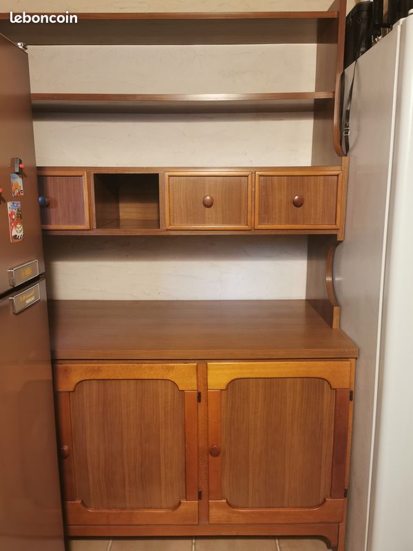 Buffet de cuisine vintage année 1970 (image 2)