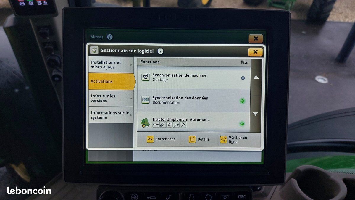John Deere 8R340 - CommandPro50 - ILS - Freins (image 19)