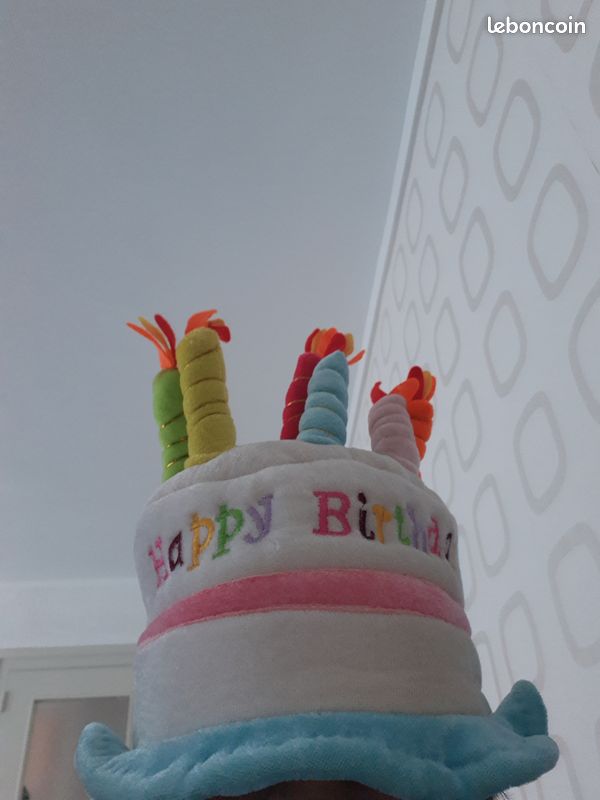 Chapeau avec bougies anniversaire (image 5)