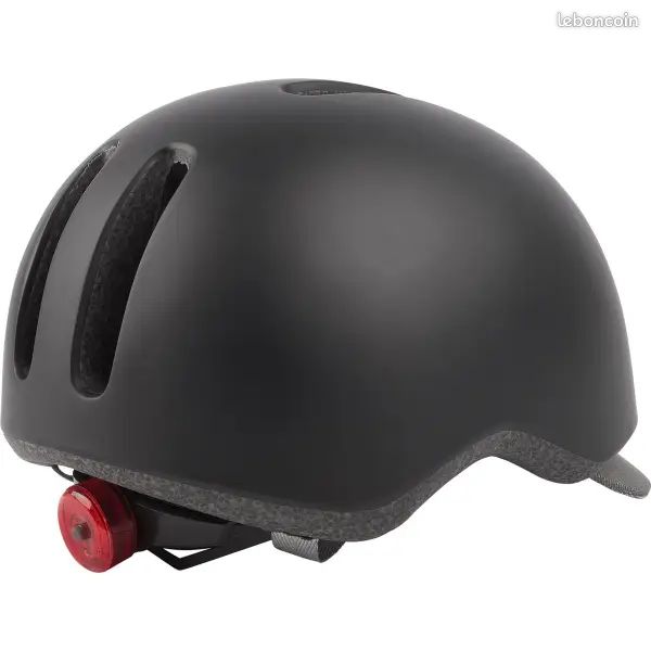 Casque Polisport Commuter City/Urban Noir Mat Taille L NEUF (image 2)