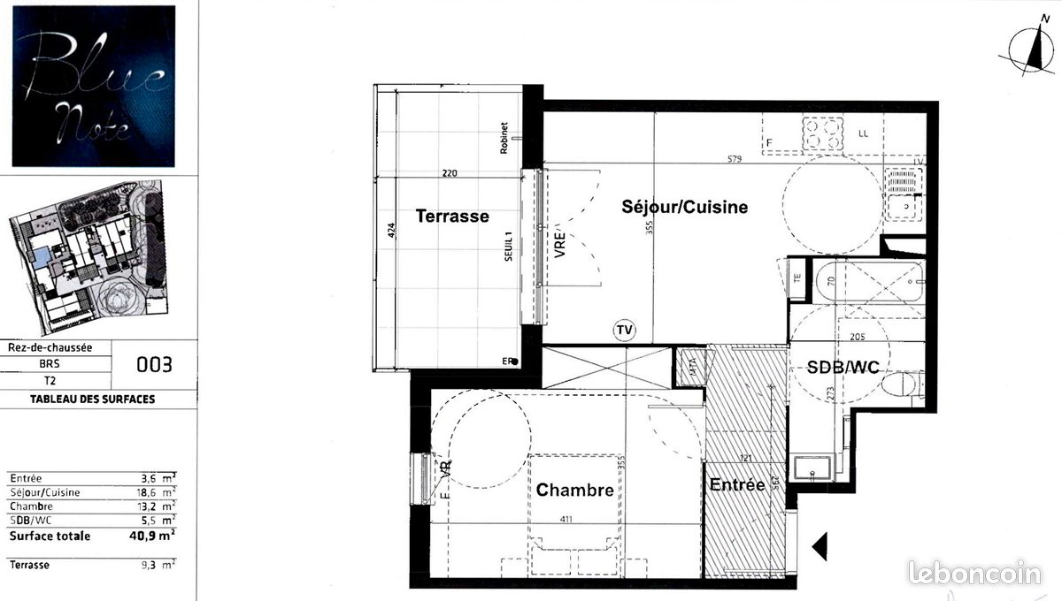 Appartement 2 pièces 41 m² · à Montpellier · 41 m² · 142 400 €