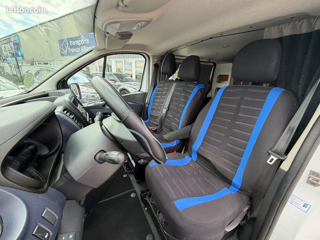 OPEL VIVARO VU FOURGON 1.6 CDTI 115CH 2900 L2H1 LONG - AMÉNAGER VANMANIA - FRIGO - BANQUETTE/LIT - RÉGULATEUr (image 11)