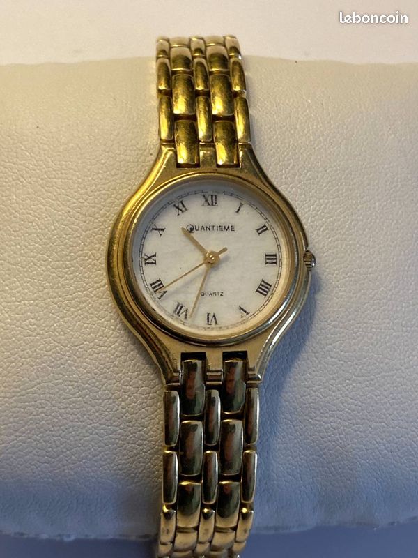 Boîtier De Montre Vintage Femme BWC - ID 23,3 Mm - Acier Inoxydable, Cristal - Neuf