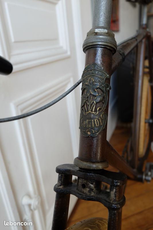 Vélo Ancien MDG Avant 1910 - Occasion, Roues En Bois, Pièce De Collection