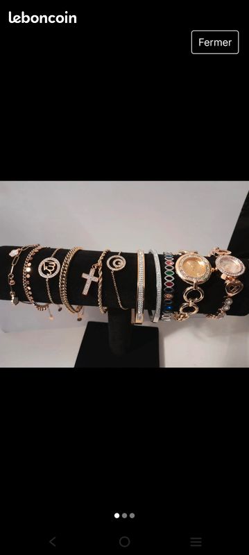 Très beau bracelets inoxidable disponibilité de leur colliers la qualité de l'image n'est pas top dsl (image 1)