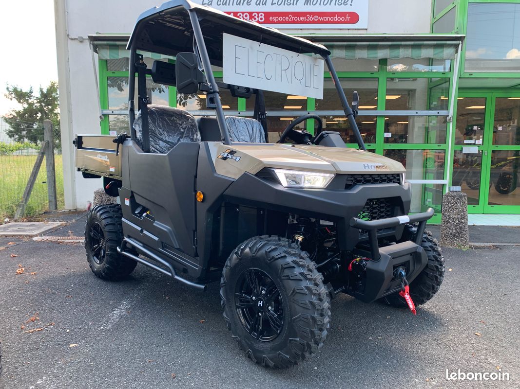 SSV/Mule Hytrack Jobber EV10 électrique 4X4 (image 3)