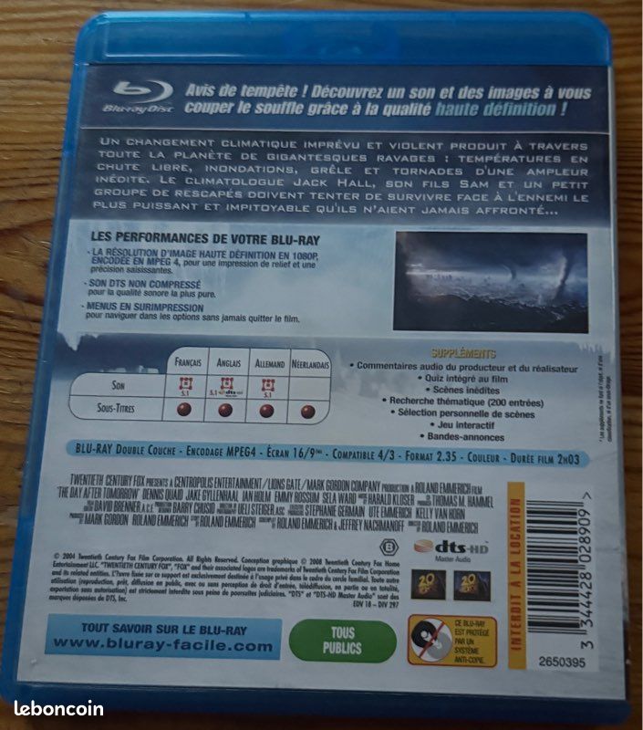 Blu-ray, le jour d’après (br+dvd) (image 2)