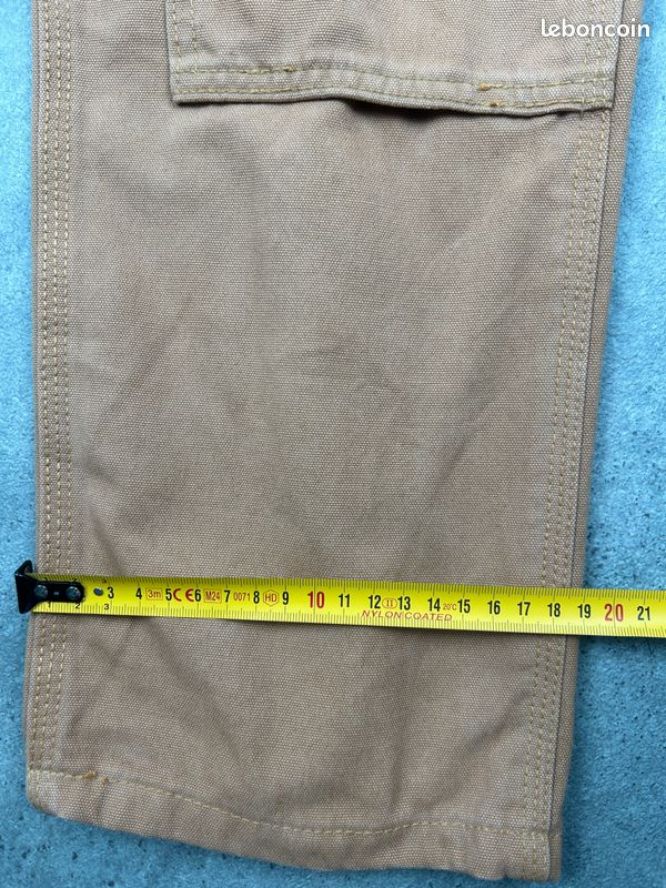 Carhartt pantalon marron 34x30 workwear homme relaxed fit (474) (image 6)