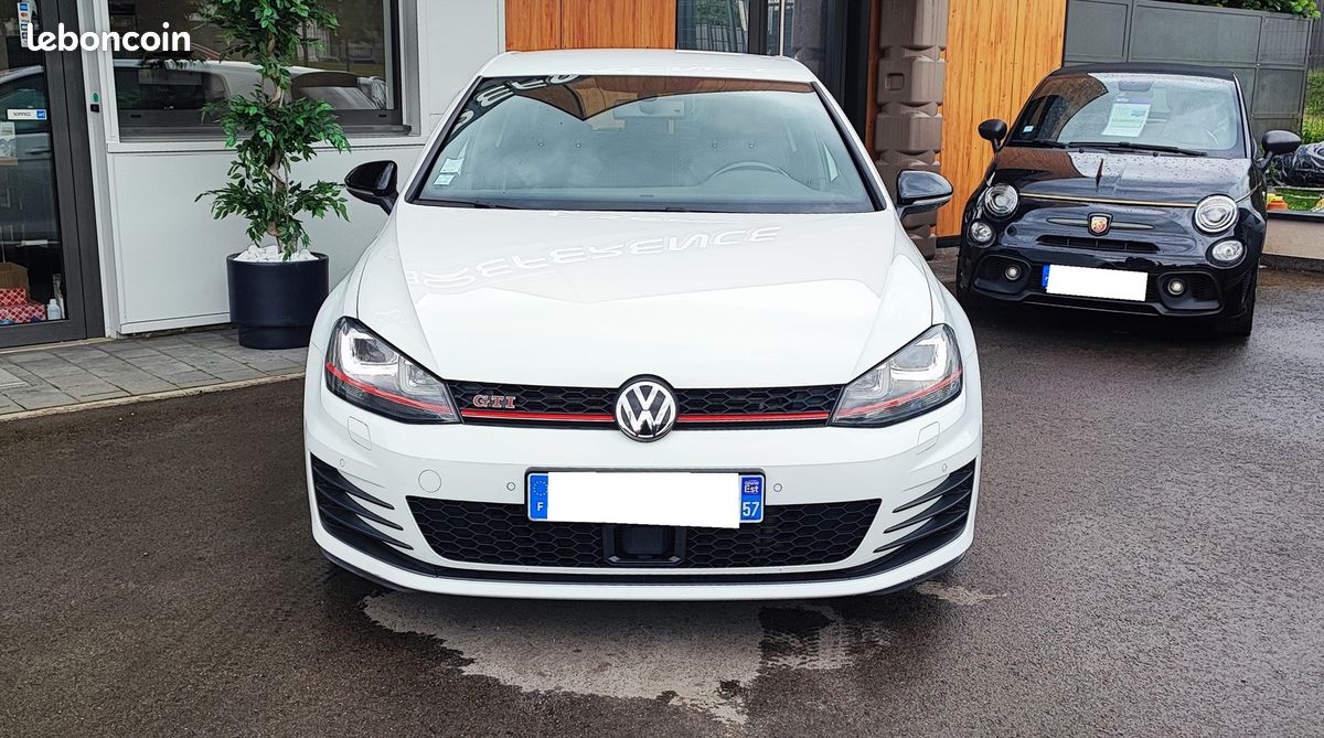 Volkswagen GOLF VII 2.0 TSI 230 CH GTI PERFORMANCE 5P*KEYLESS*FRONT ASSIST*ACC*PARK PILOT*DYNAUDIO (image 9)