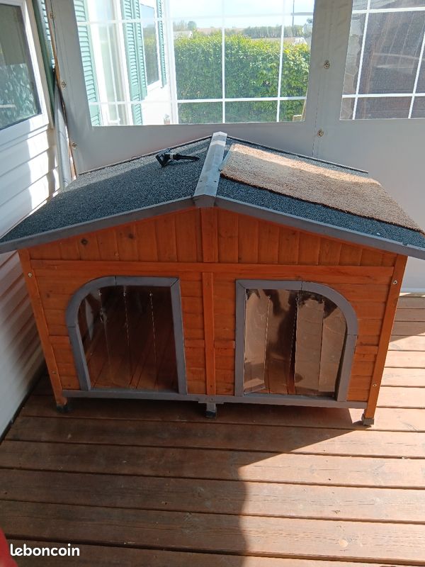 Maison double pour chien (image 3)