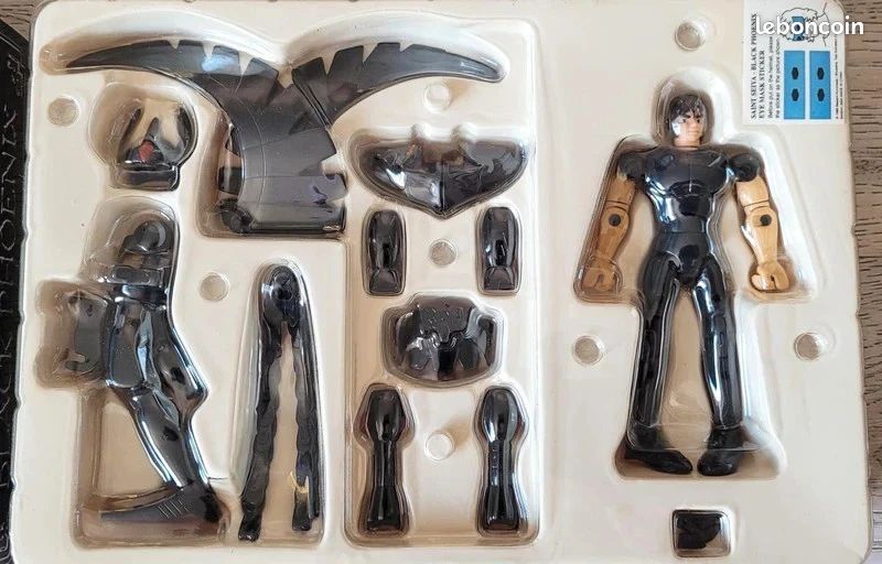 Saint Seiya Vintage Lot 5 Black V1 Chevaliers Noirs Bandai HK 2005 SUPERBE Rare (image 8)