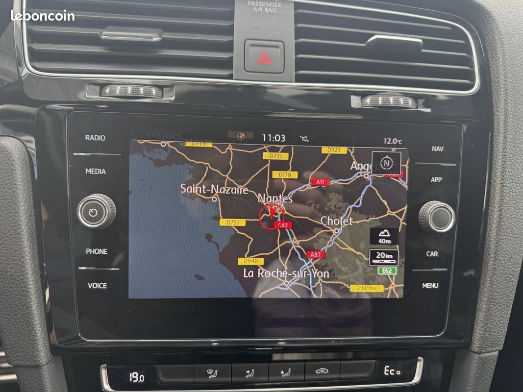 VOLKSWAGEN GOLF GTE Hybride Rechargeable 1.4 TSI 204 DSG6 GTE (image 11)