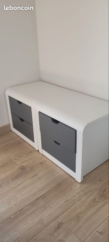 Ensemble meuble et tables de chevet (image 1)