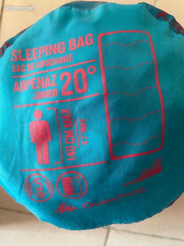 Sac de couchage duvet décathlon enfant Sport Plein air