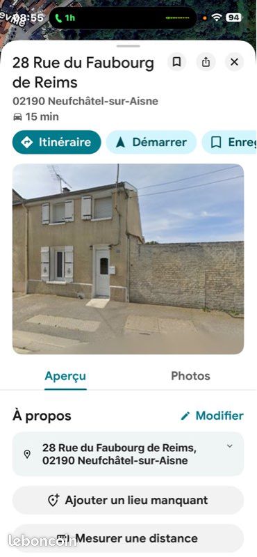 Maison 4 pièces 102 m² · à Neufchâtel-sur-Aisne · 102 m² · 155 000 €