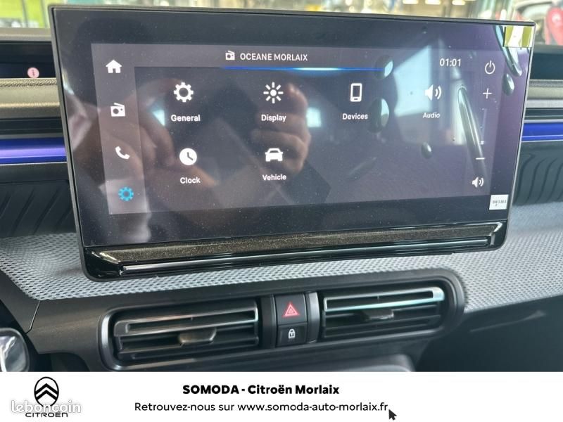 Citroen C3 Electrique 113ch 44,2kWh autonomie confort PLUS (image 22)