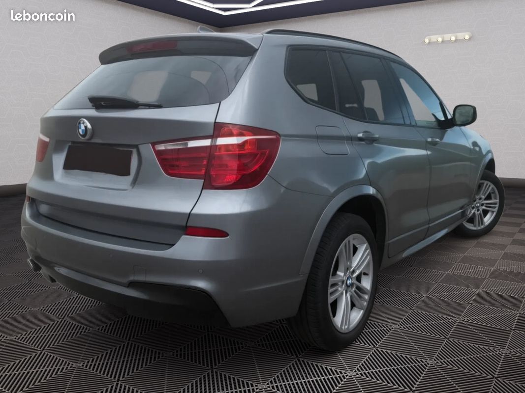 BMW X3 20d 184 BVA8 xDrive Pack M - Xénon Sièges Chauffants Caméra de Recul (image 2)