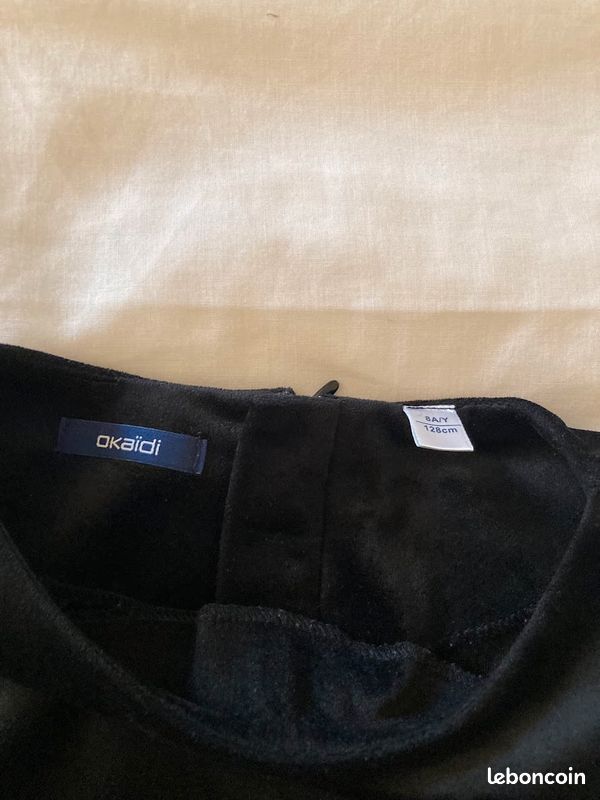 Robe fille noire Okaidi (image 6)