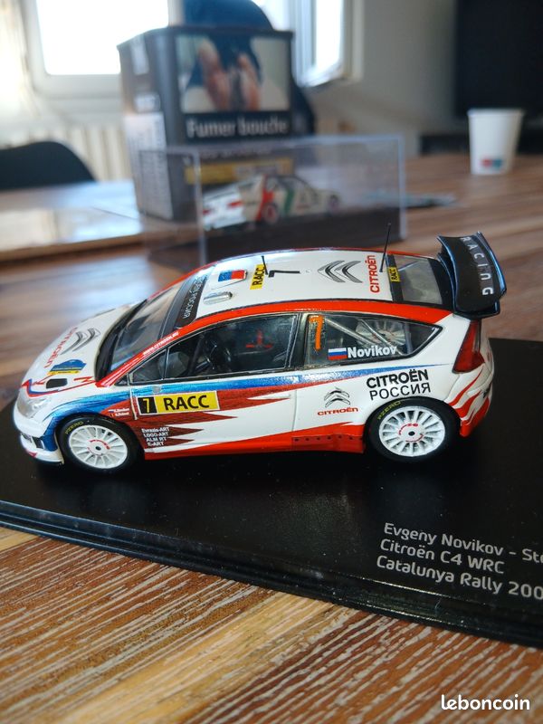 CITROEN C4 WRC Winner Rallye Monte Carlo 2007 #1 Loeb Au 1/43 Ixo CITROEN C4 WRC Winner Rallye Monte Carlo 2007 #1 Loeb Au 1/43 Ixo