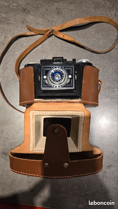Flash Ancien Ultra FEX – Appareil Photo Vintage, Accessoire Publicitaire, Pour Pièces