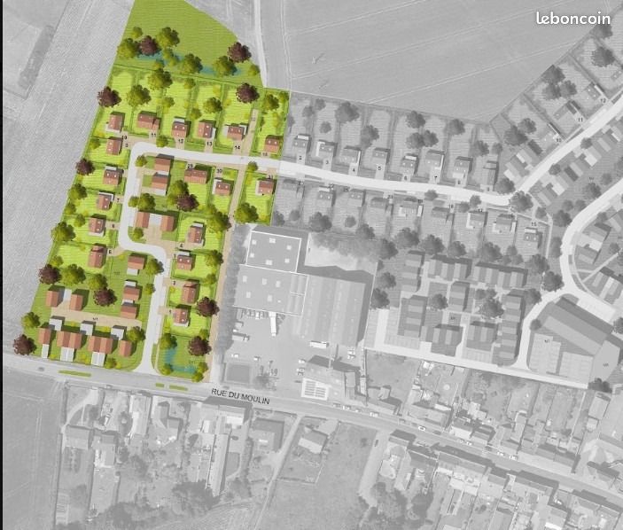 Terrain 609 m² Mons En Pevele · à Mons-en-Pévèle · 122 360 €