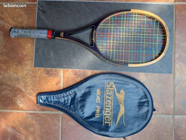 Raquette De Tennis Vintage Slazenger Vilas - Modèle Occasion Guillermo Vilas