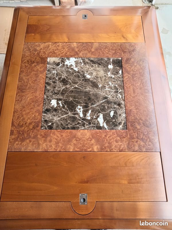 Table basse merisier massif (image 10)