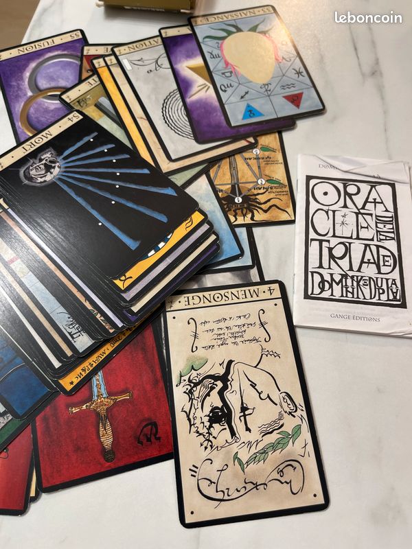 L'oracle de la triade Jeux cartes rare (image 6)