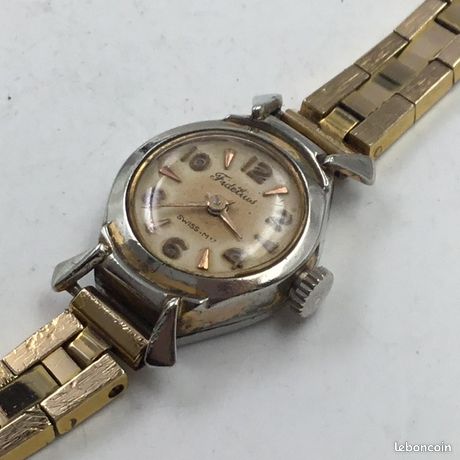 Montre Mécanique Suisse Fidelius 25 Rubis - Occasion, Fonctionne, Référence 94971