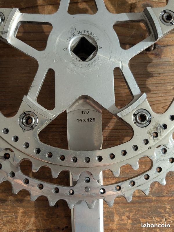 Couronne De Pédalier STRONGLIGHT 105 BIS - 52 Dents, BCD 122, Pour Vélo De Course, Neuve