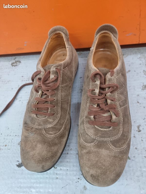 Chaussures à lacets J.M.Weston daim (image 6)