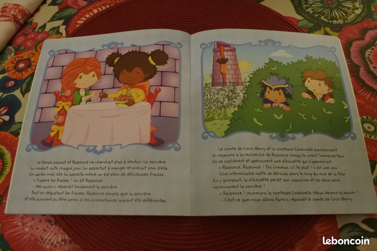 Livre enfants Charlotte aux Fraises - Les Fraisi-Princesses Raiponce (image 4)