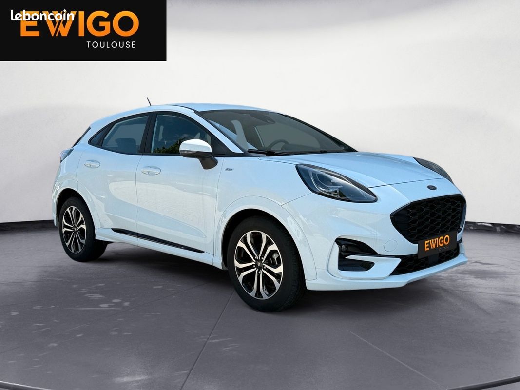 Ford puma 1.0 flexfuel ethanol 125 ch hybrid mhev st-line carplay radar de recul (image 21)