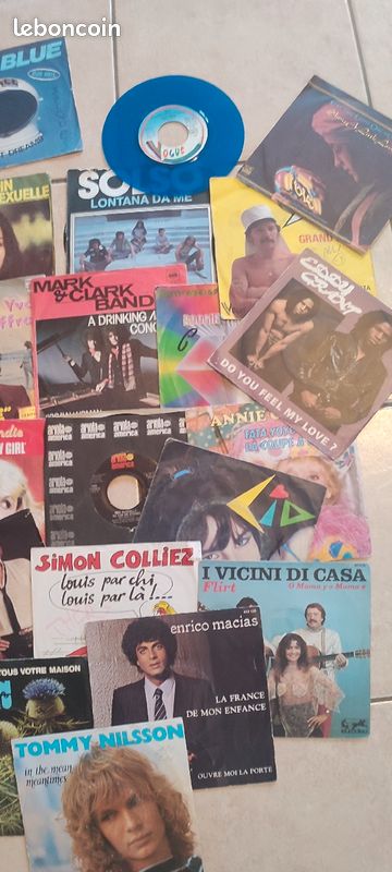 Disque vinyle 45T décoration, musique (image 3)